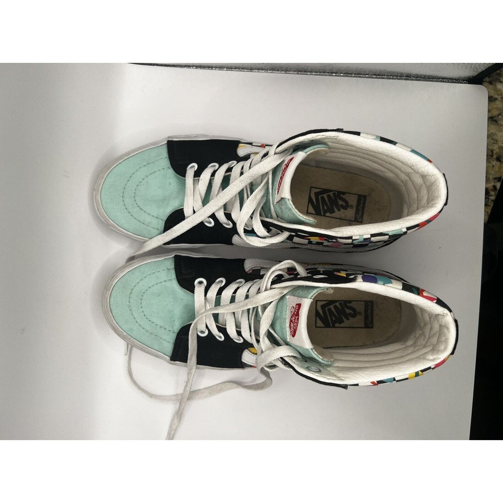 Vans Custom 90s Style Saved By The Bell Checkerbo… - image 7